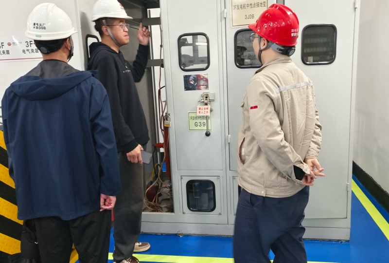 瀑布溝電站中性點接地裝置現(xiàn)場交接